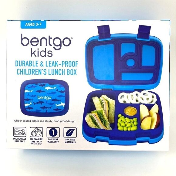 Bentgo Kids' Leakproof, 5 Compartment Bento-Style Kids' Lunch Box Various Prints - Picture 3 of 12